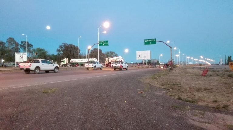 Finalizó el corte en la Ruta 7