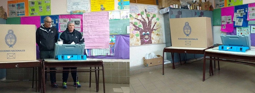 elecciobn Gentileza. Escuela 295 del barrio Gran Neuquén.
