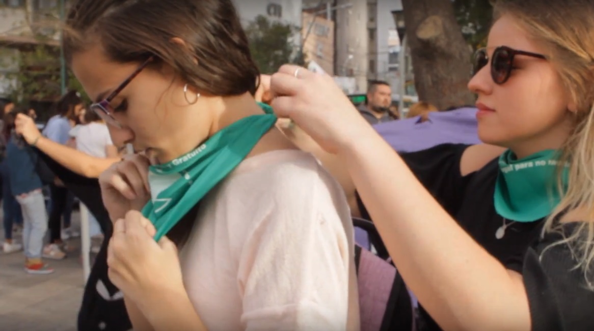 aborto Captura de video Diario Río Negro.