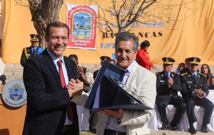 Neuquen...3 Agosto 2017... El gobernador encabezó el acto por e