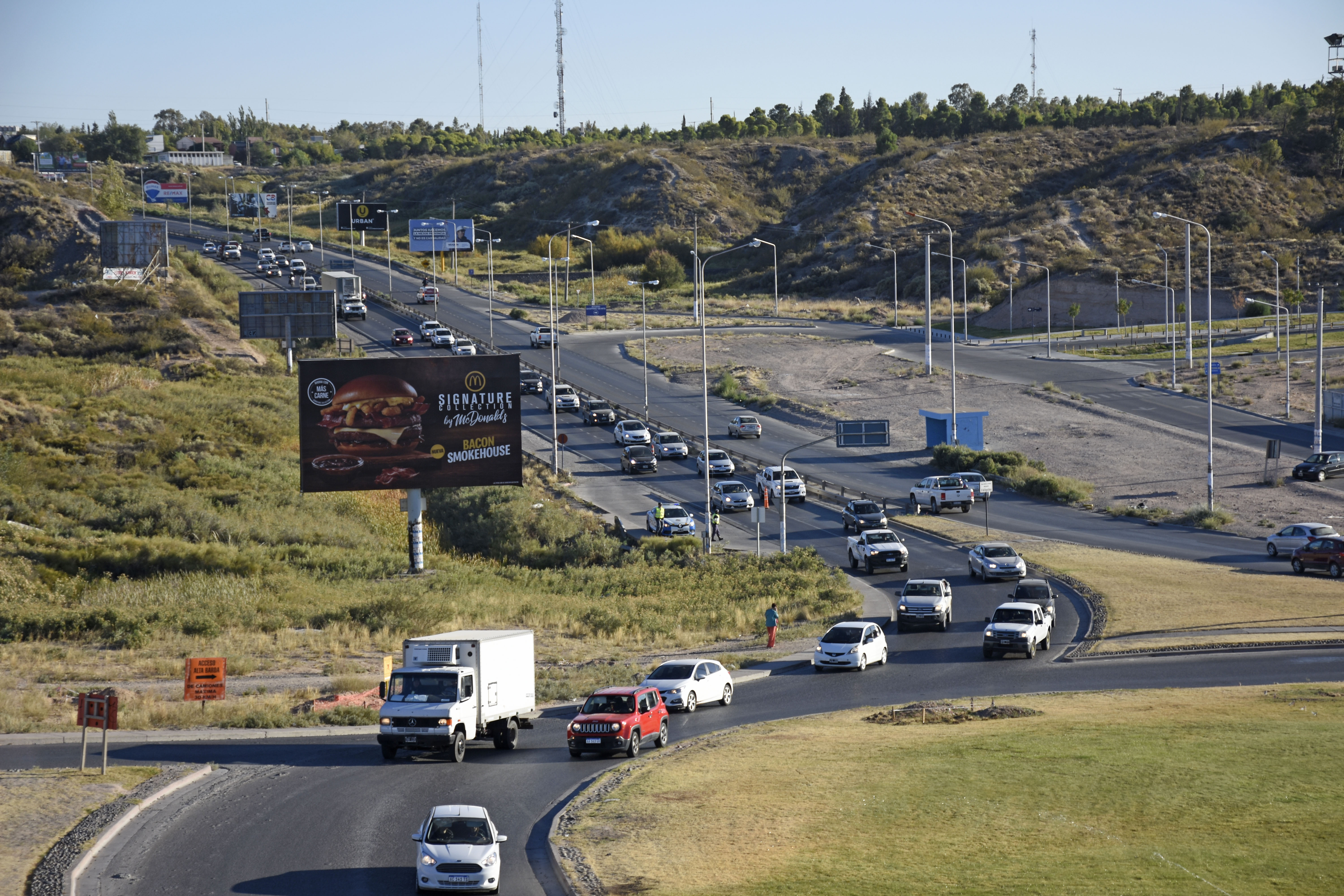 Cortarán el tránsito de la ruta 7