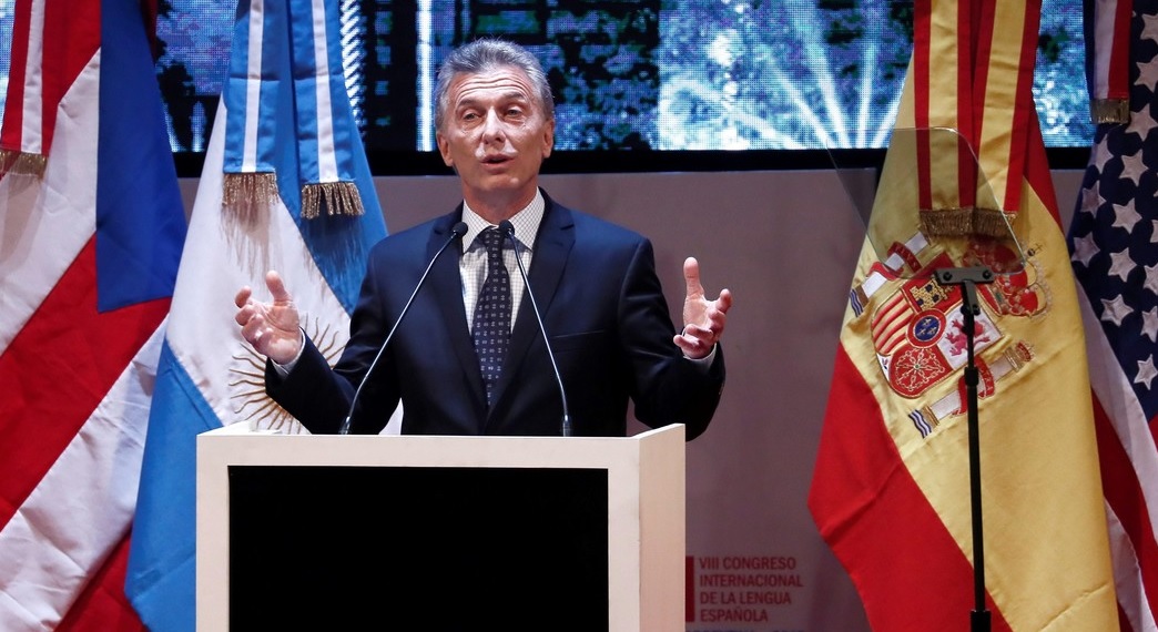 Macri Congreso de la lengua