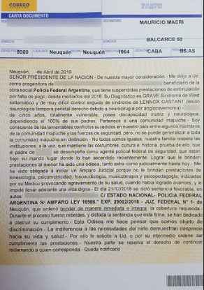 carta macri