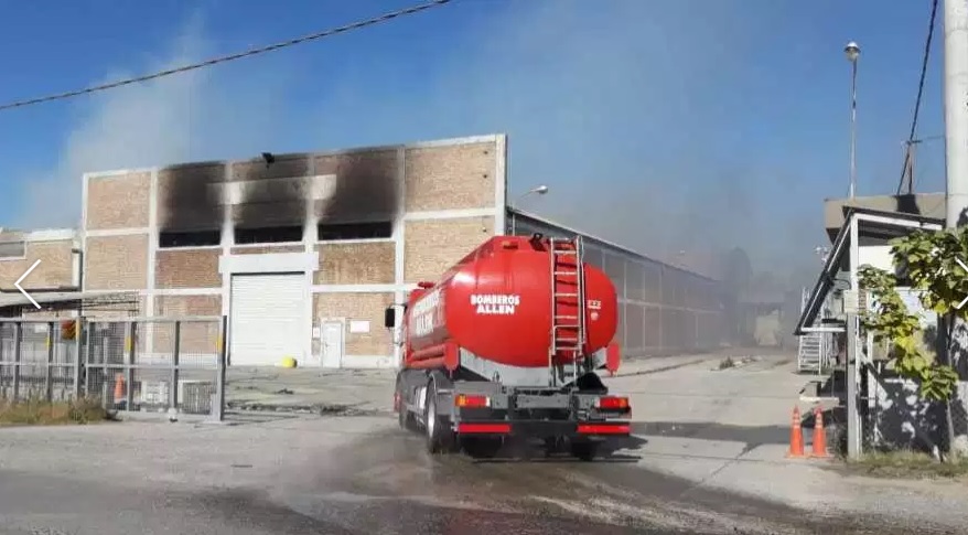 incendio galpon allen Gentileza