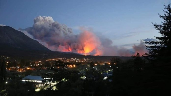 incendio el hoyo
