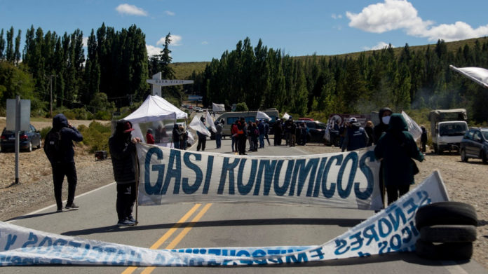 Bariloche UTHGRA corte ruta 2021