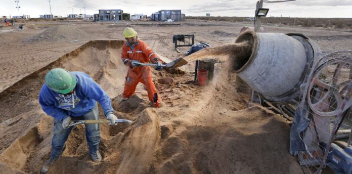 Neuquen. Añelo. Obra Plan de 40 viviendas (sector B)...