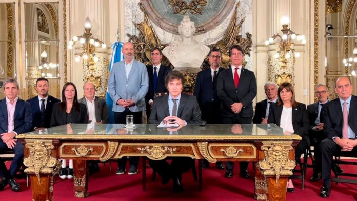 cadena nacional milei