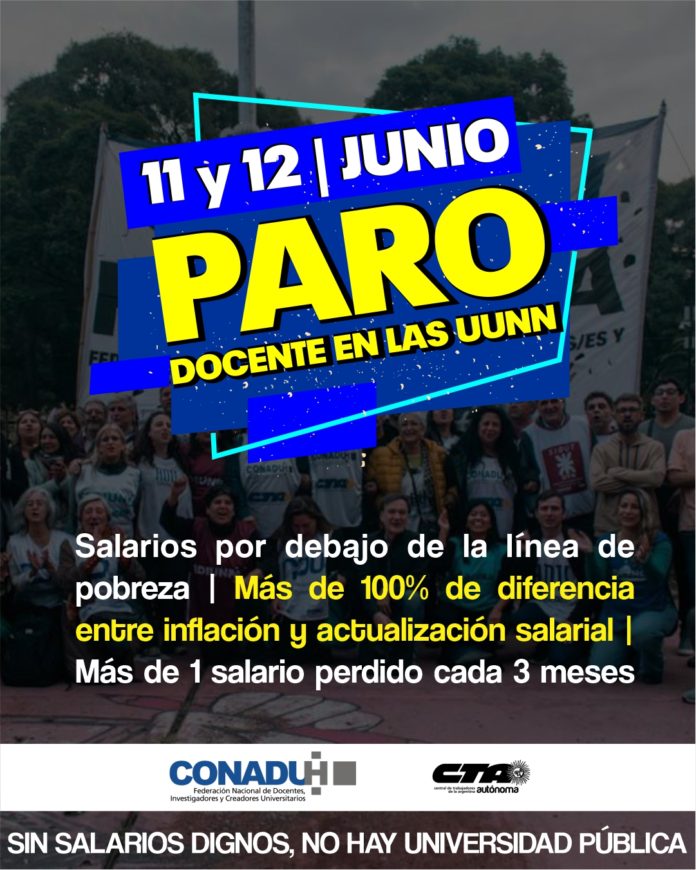 paro conadu