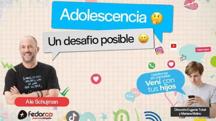 Alejandro Schujman presenta “Adolescencia, un desafío posible” en Cipolletti y NeuquénAlejandro