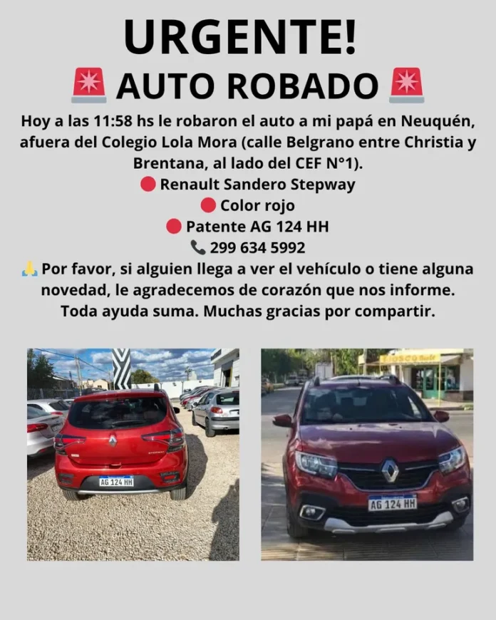 auto robado
